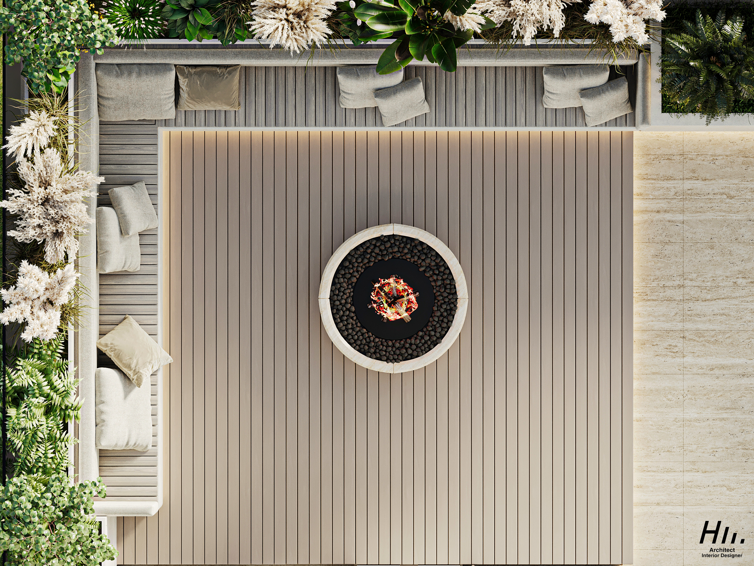 屋顶设计

注：原文Designe可能拼写有误，正确的应该是Design  丨Hesham Mamdoh-18