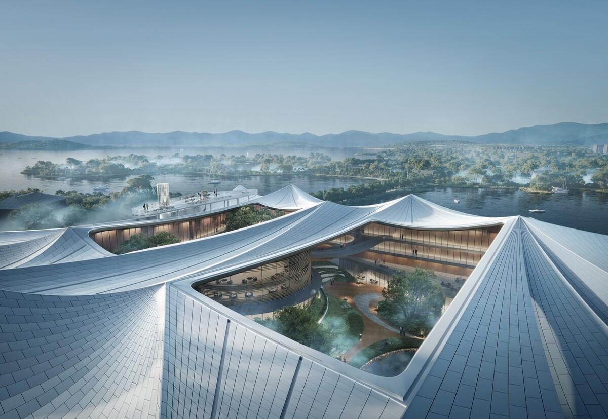 武汉湖光序曲酒店建筑设计丨中国武汉丨维思平建筑设计-24