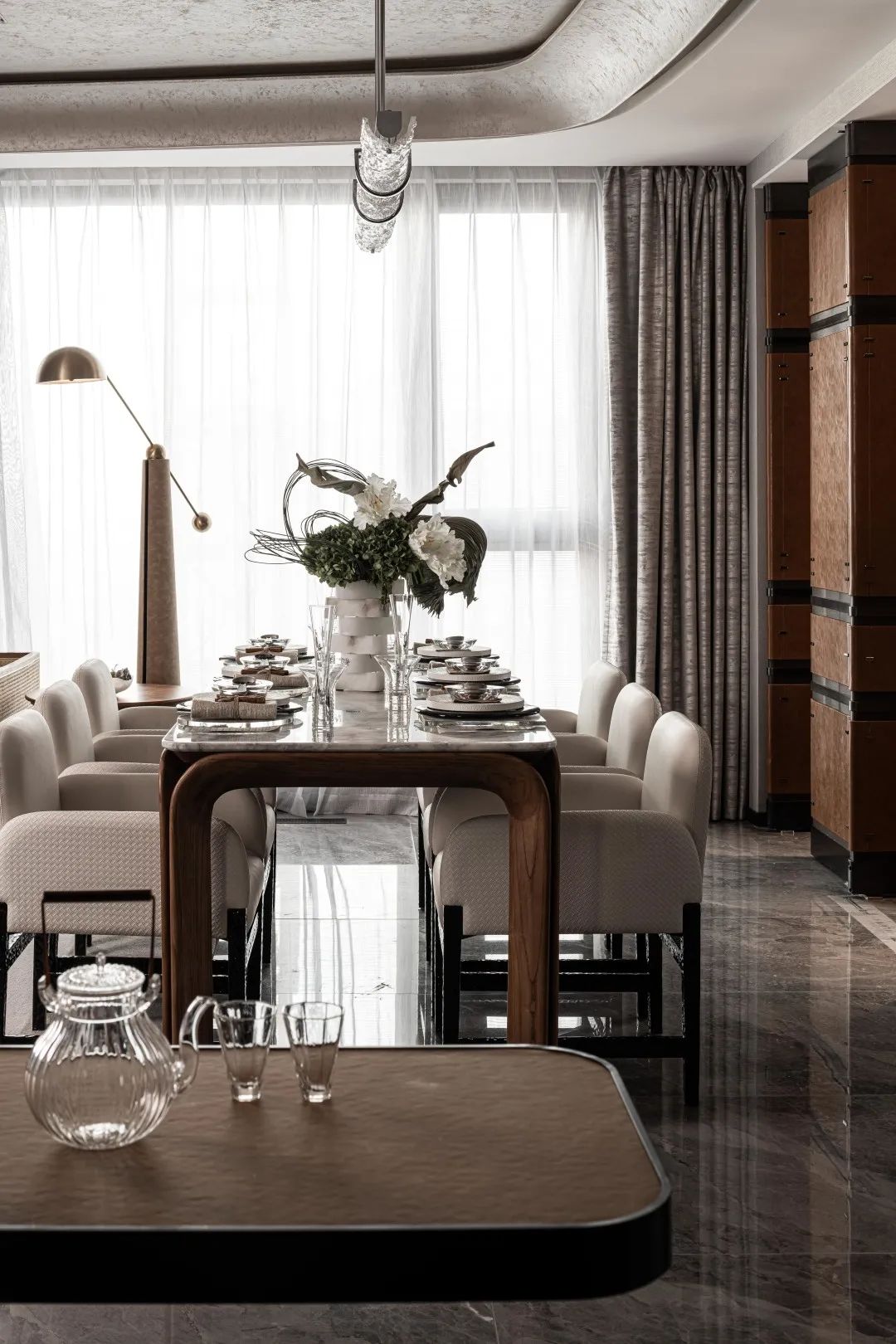 风华万象，经典爱马仕诠释现代轻奢大宅 | 自在设计-22