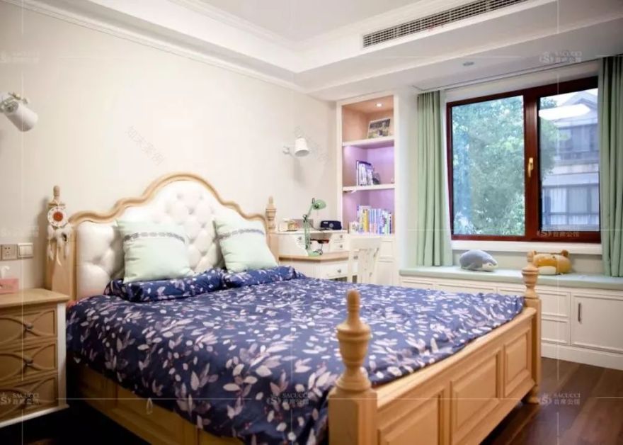 南通博园岚郡原木家居设计,温馨舒适,细节精致-51