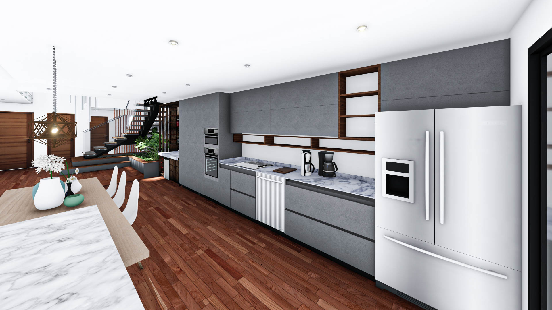 一楼房屋设计丨哥伦比亚-9