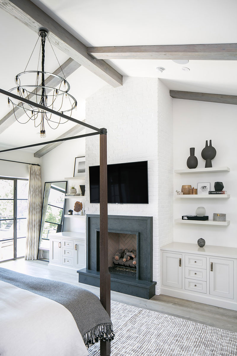 洛杉矶工业风家居，和谐黑白配-14