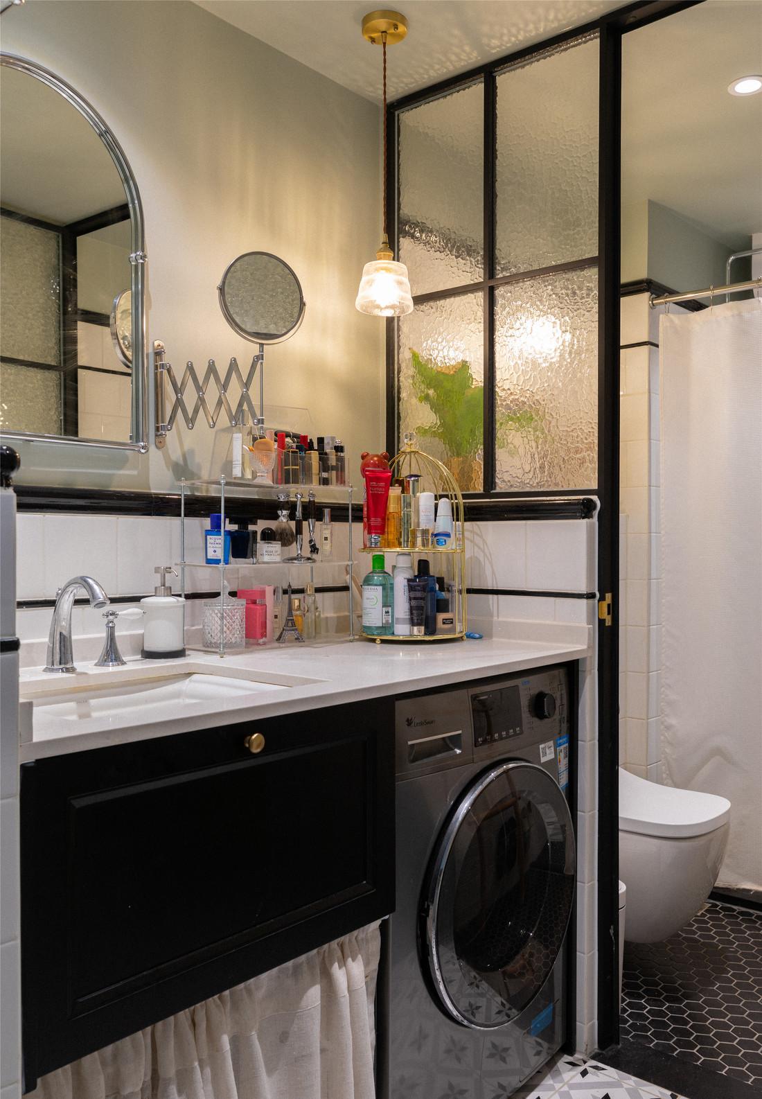 复古绿调优雅独居-43