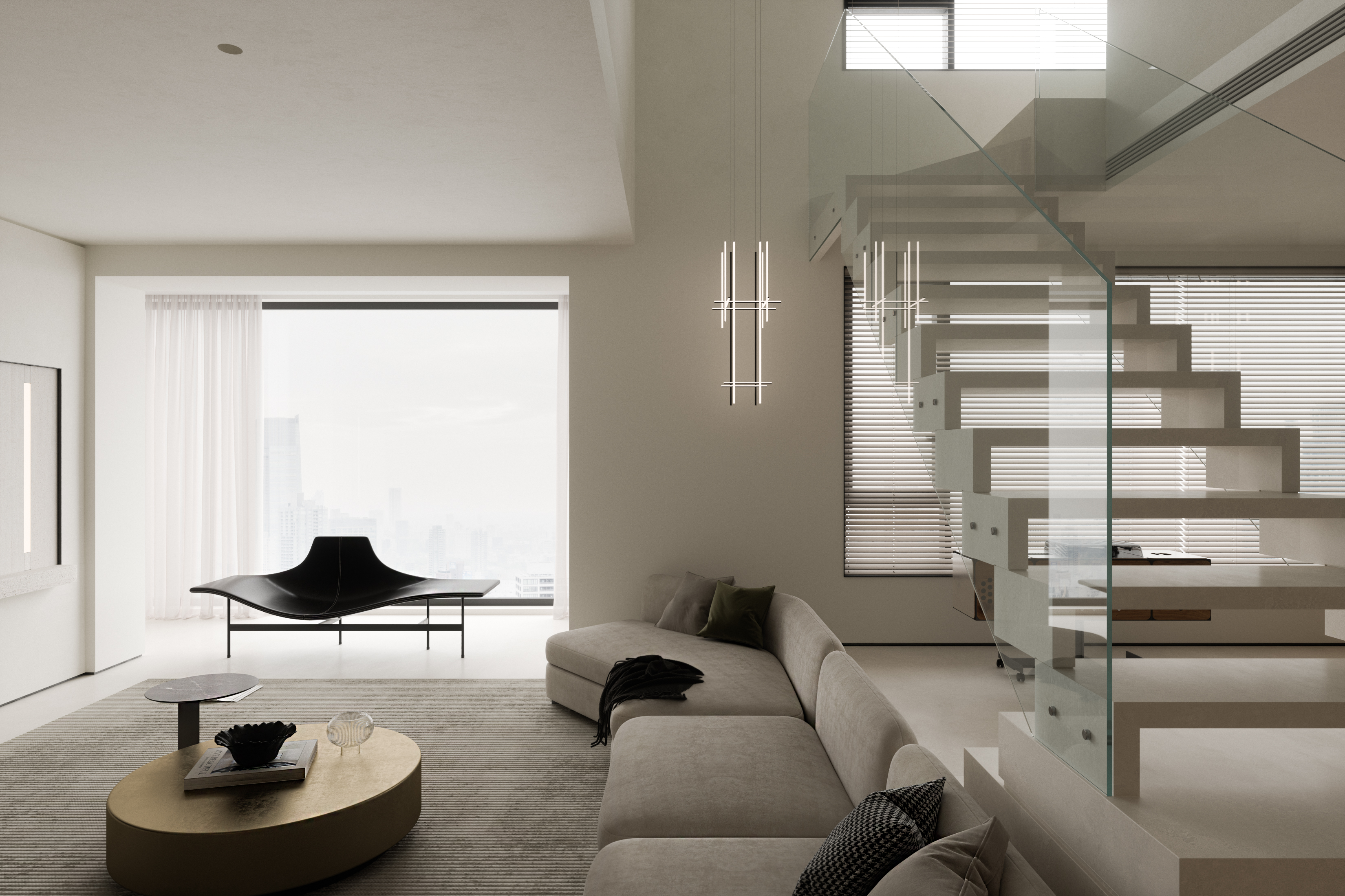 现代极简别墅-3