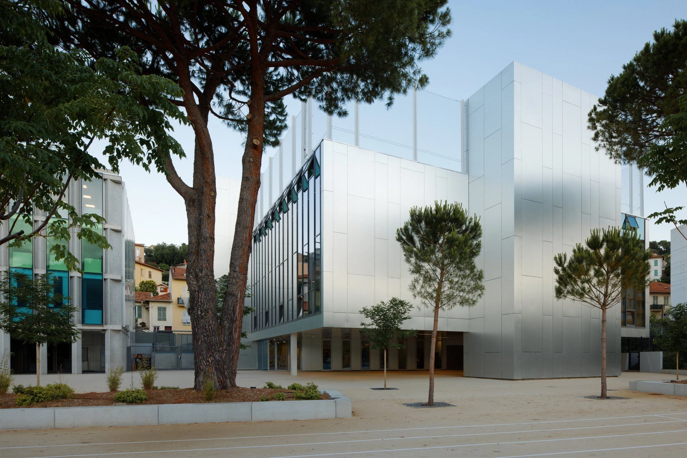 Simone Veil 中学丨法国尼斯丨Comte Vollenweider Architectes-28