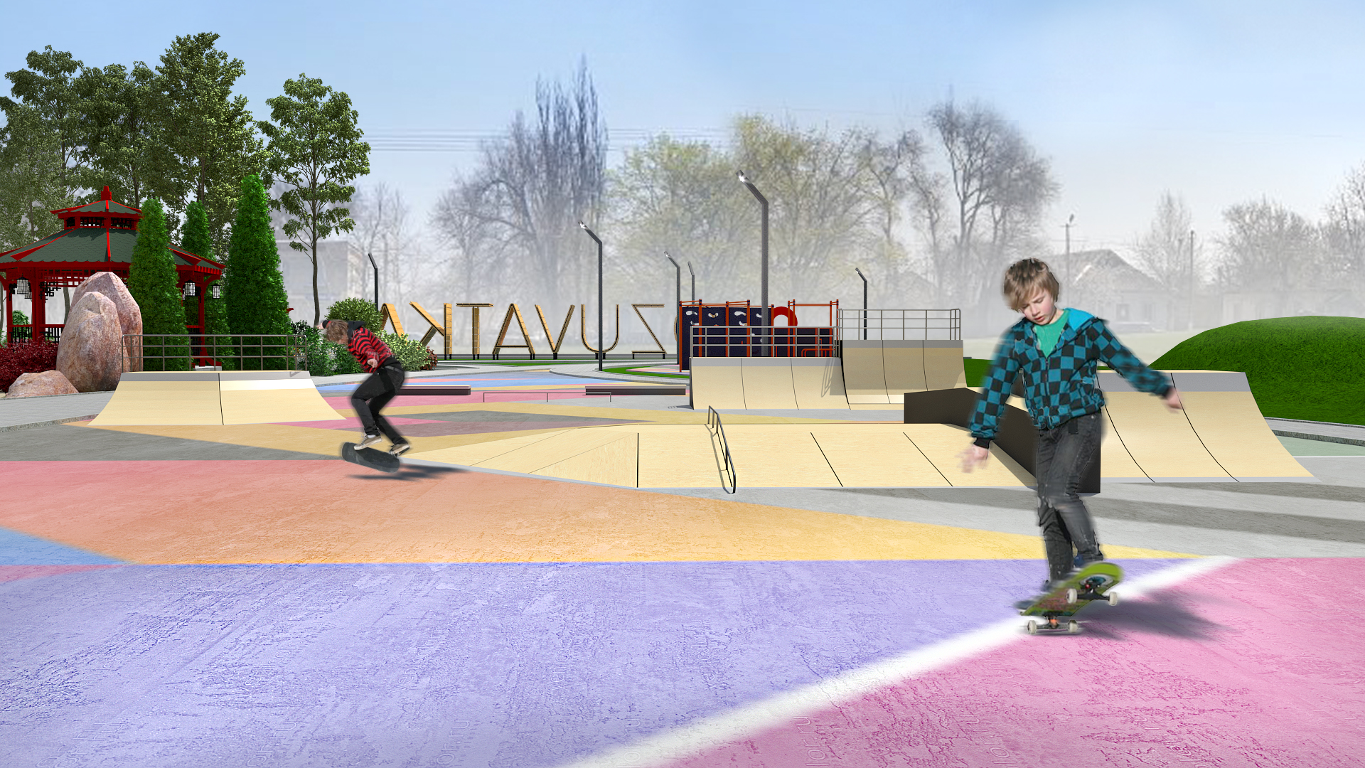 "Парк відпочинку для дорослих та дітей села Лозуватка"-3