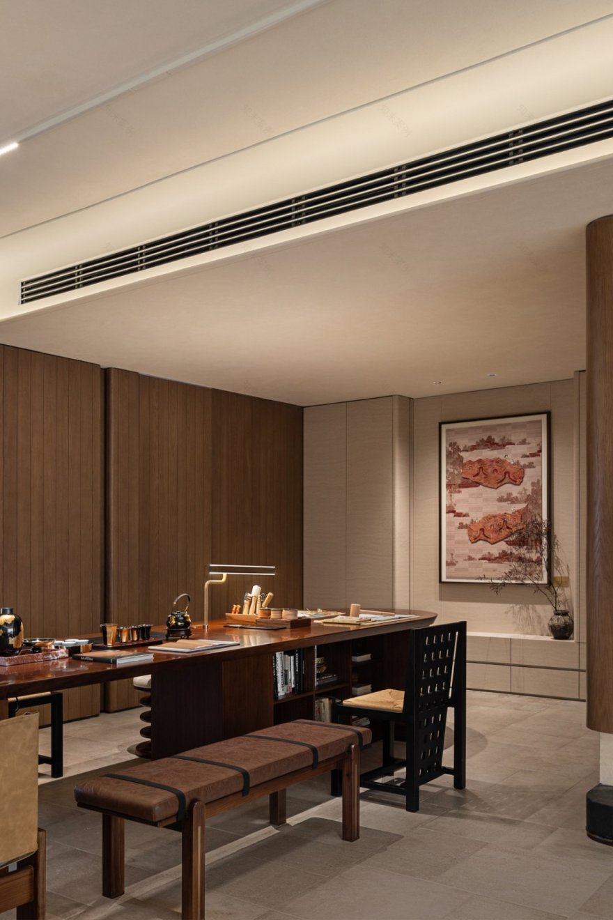 佛山万科世纪灯湖·臻府丨中国佛山丨IF DESIGN 羽果设计-9