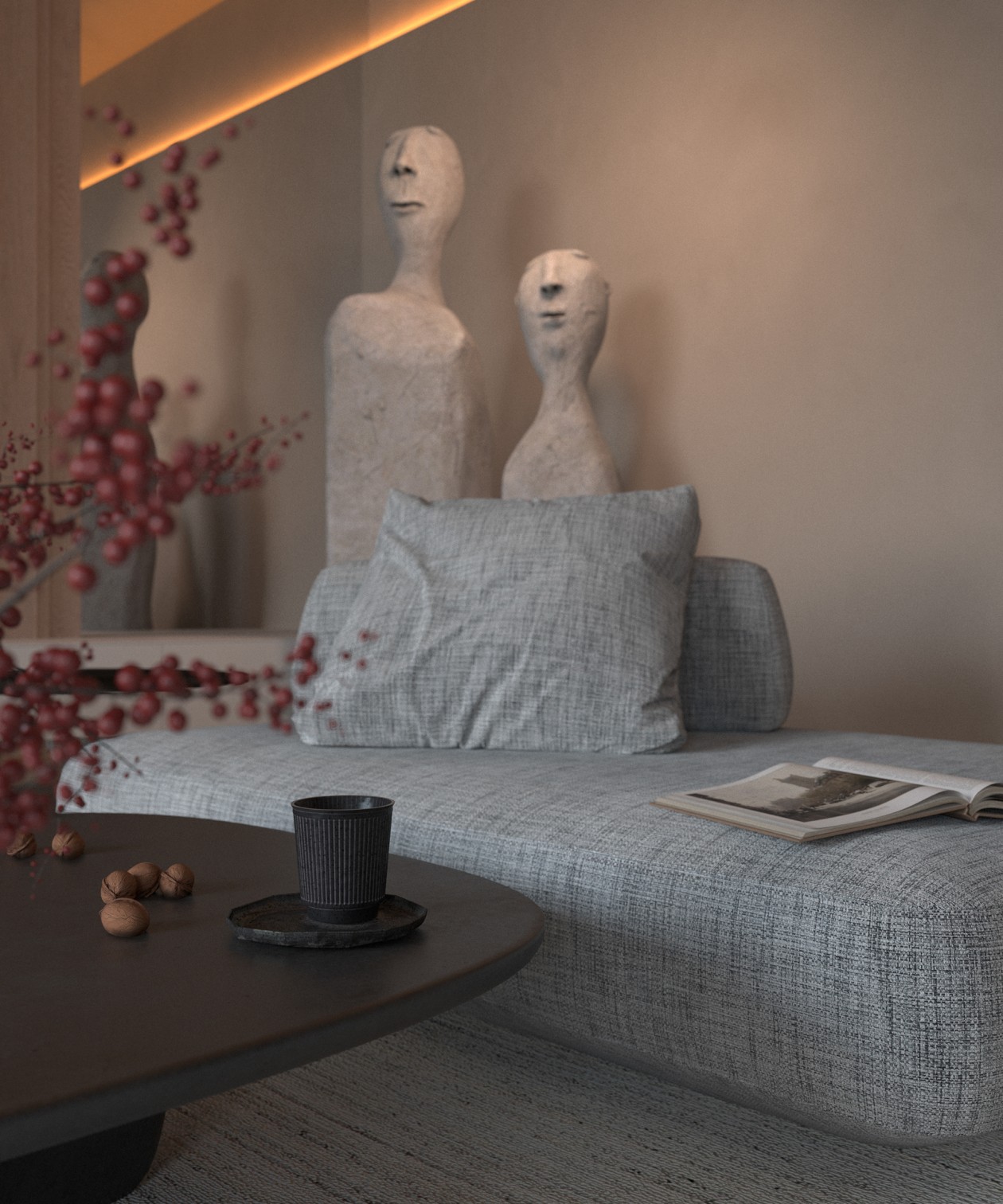 灰色系空间设计-3