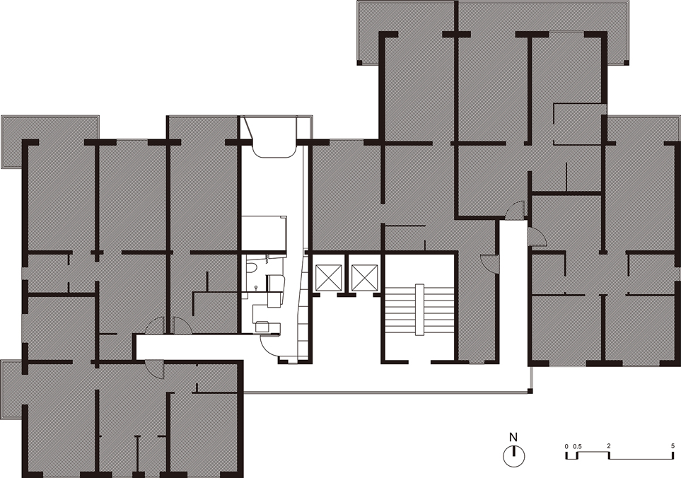 山顶洞之家  老破小里的庇护和观望丨中国北京丨察社办公室-74