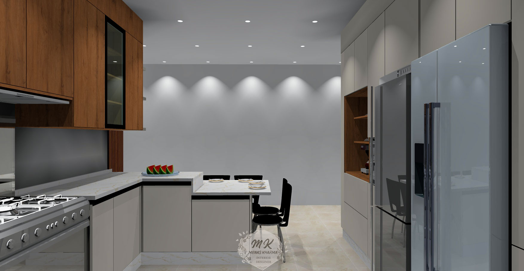 laminate kitchen Modern style-3