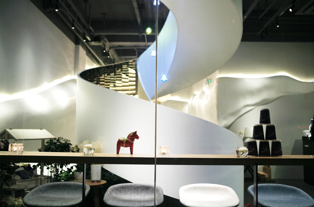 “再会吧 姑娘!” 啡概念馆 | 曲线空间与光影共舞-14