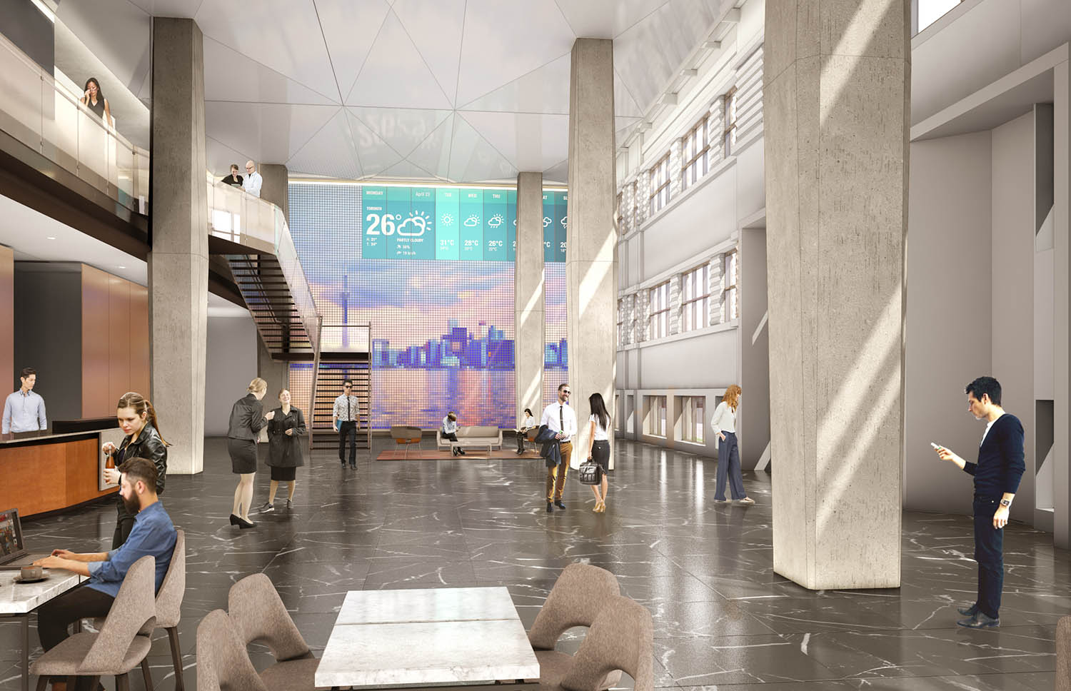 多伦多 25 Ontario 办公楼丨加拿大多伦多丨Sweeny &Co. Architects-8