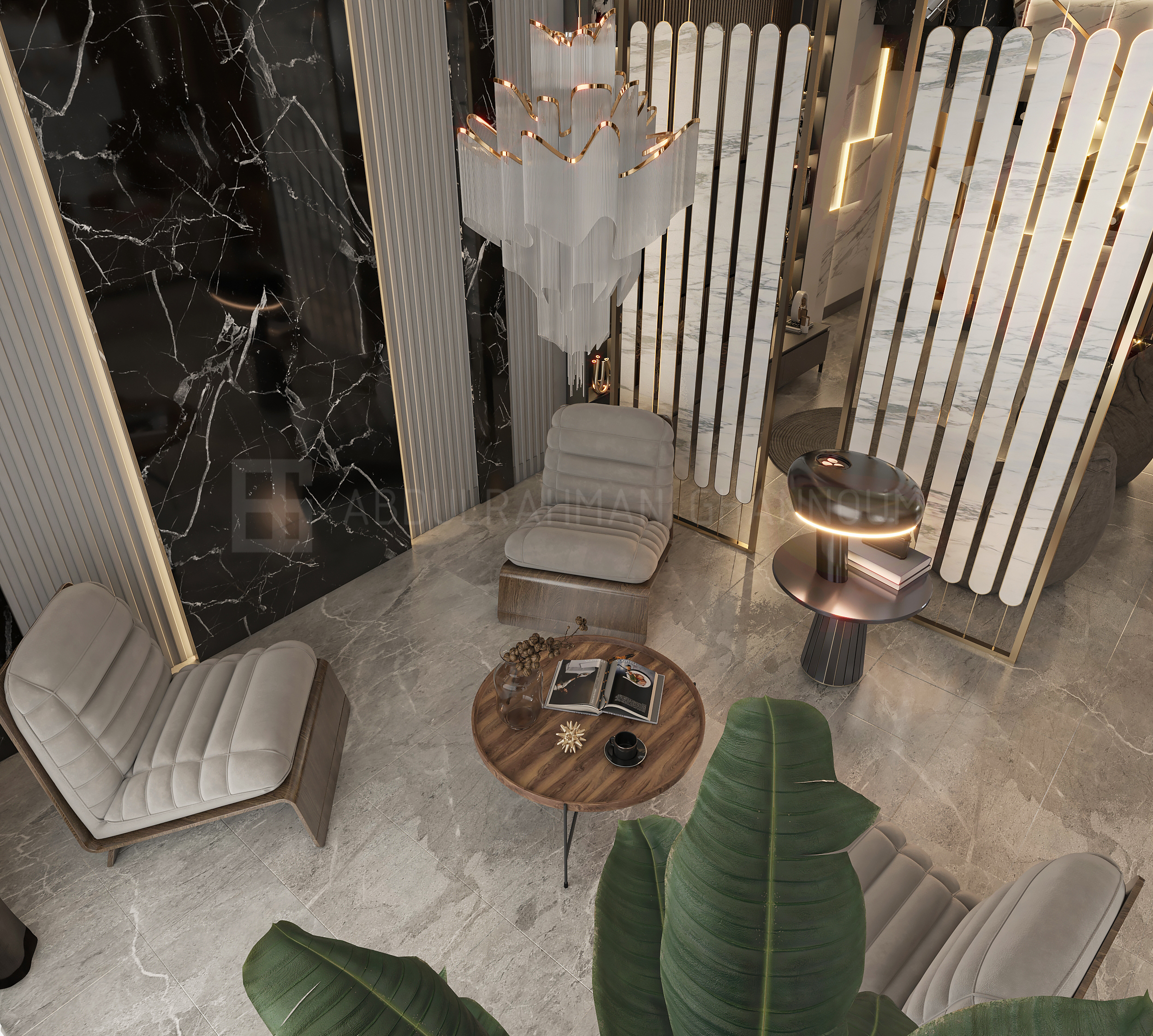 别墅楼层设计丨Eng. Abdulrahman Ghannoum-2