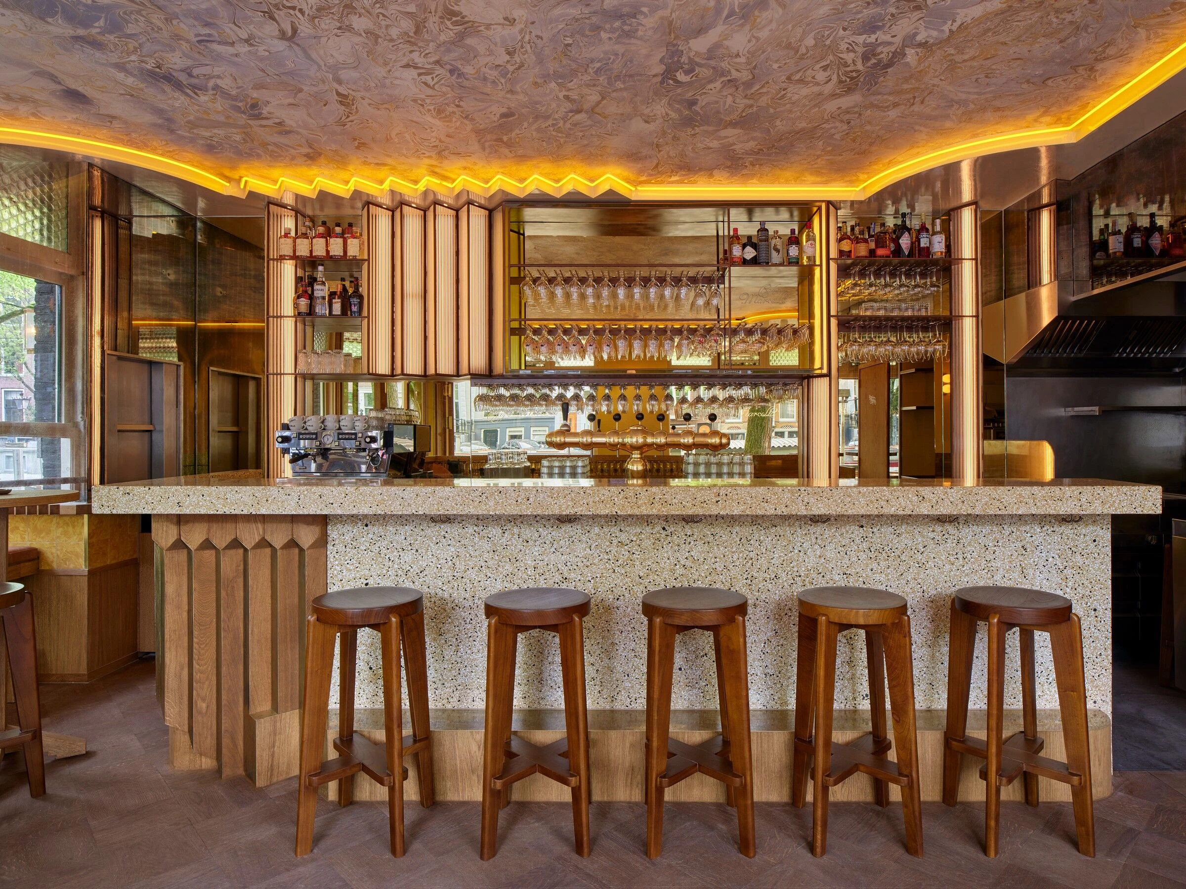 玛塞拉咖啡馆丨荷兰阿姆斯特丹丨Studio Modijefsky-5