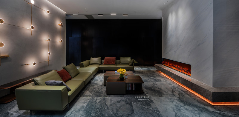 无锡 600㎡展厅极简轻奢风设计丨中国无锡-8