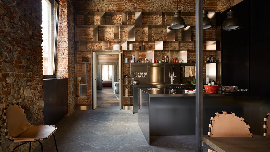 Elegant Old Residential Building Transformed by Archea Associati into a Sumptuous Home-20