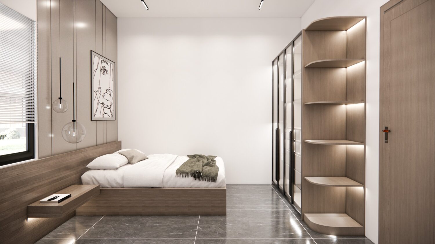 Sketchup卧室室内模型丨Quan Viet Hoang-6