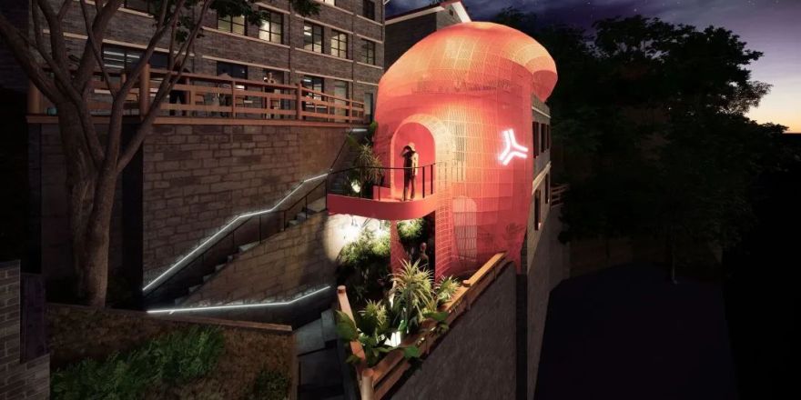 "受气"江湖,重庆硬核餐厅设计解读-22