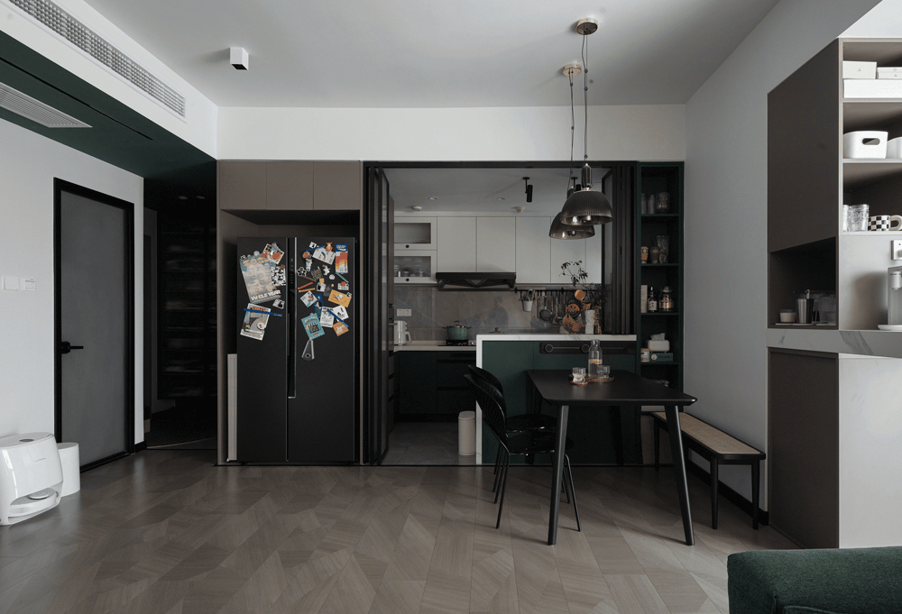 现代简约混搭横厅三室丨中国成都丨全春瑛（成都）-23