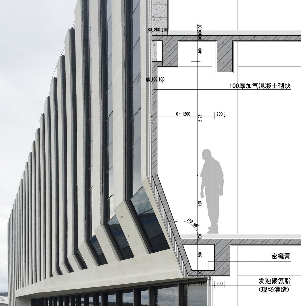 切片层岩 · 赤峰市林西县工业园区的立体艺塑办公建筑丨蒙古丨大连松岩建筑设计院有限公司-27