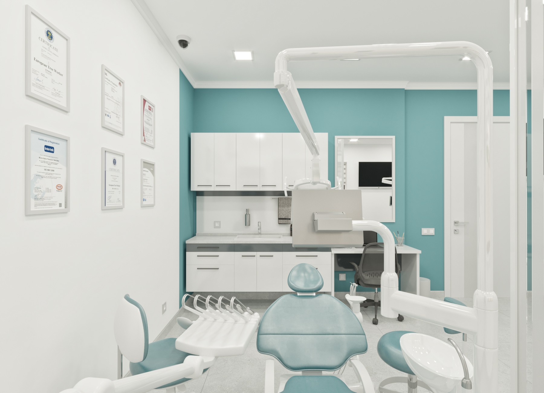 Dental Clinic - dental clinic interior design-31