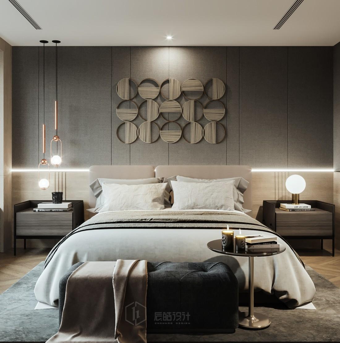 成都高新区蔚蓝卡地亚低调奢华室内设计丨中国成都-23