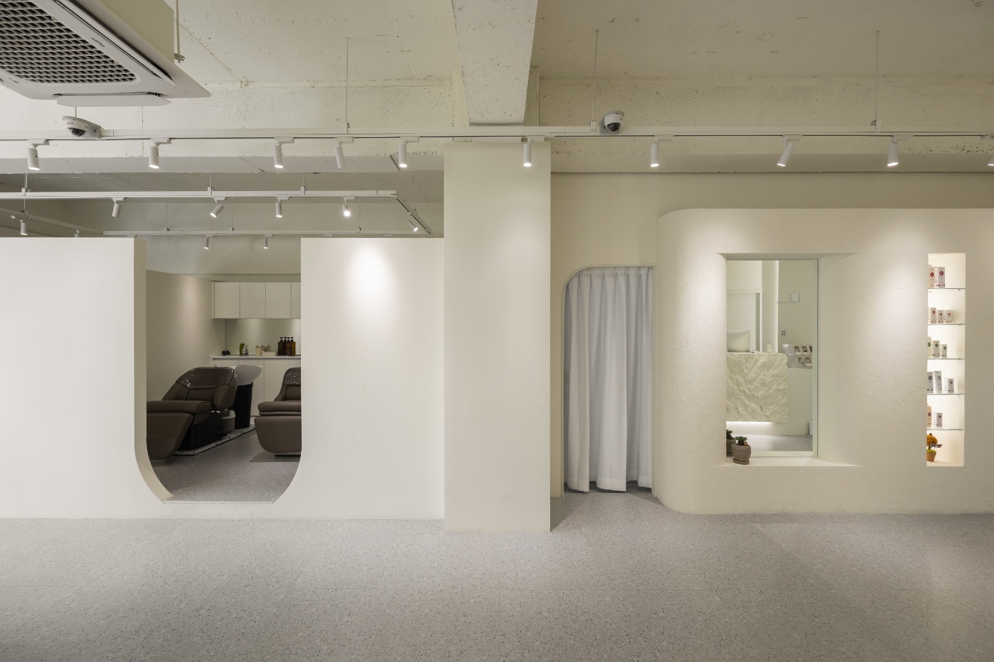 韩国首尔 40 坪美容 spa 空间设计-6