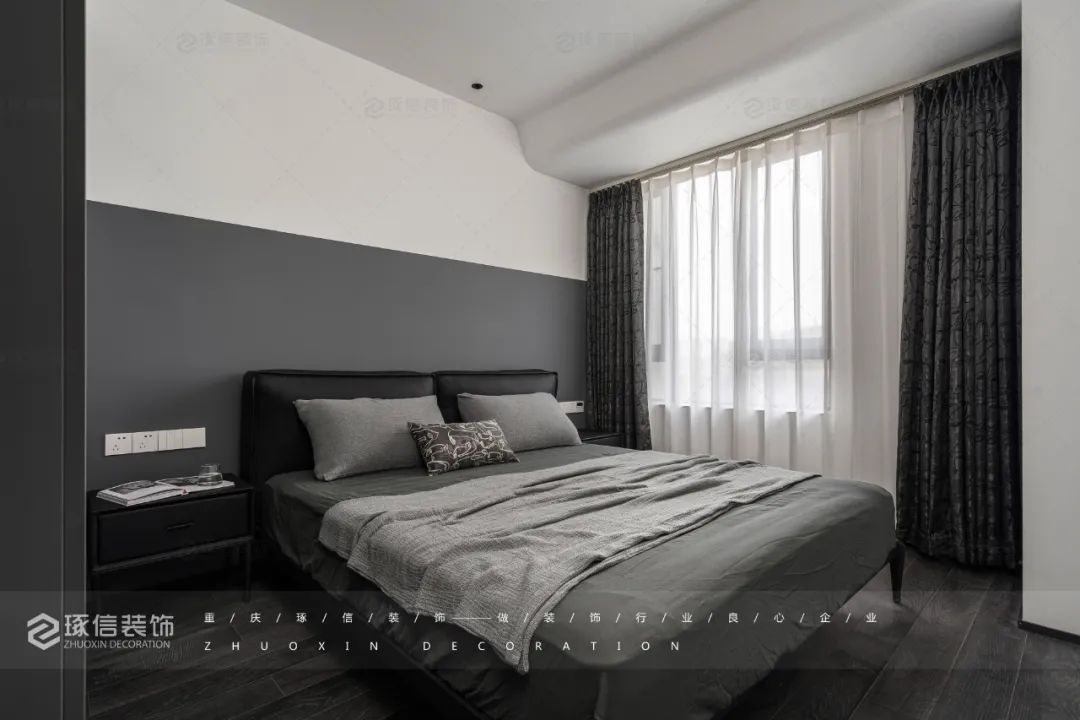 绿地樱园现代极简风住宅设计丨中国重庆丨重庆琢信装饰有限公司-34