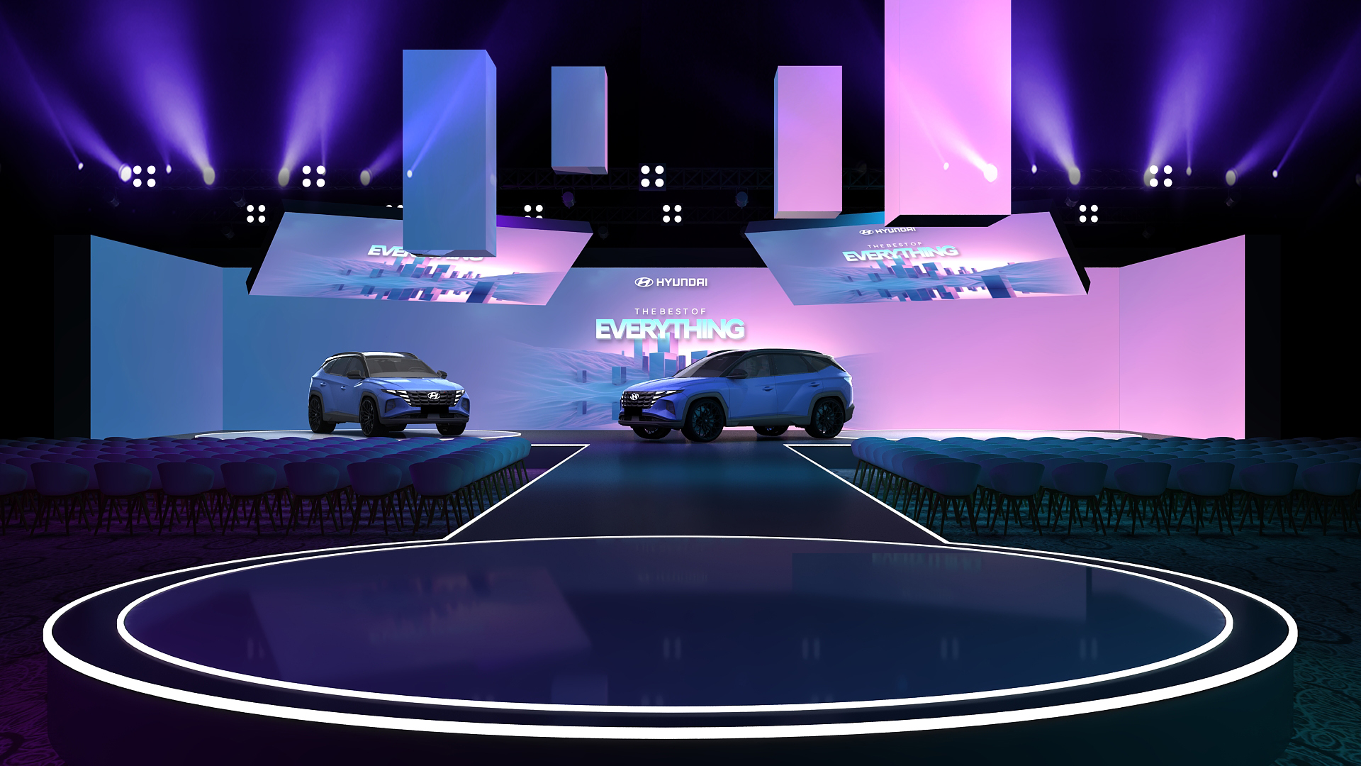 Hyundai Car Launch Stage design-7