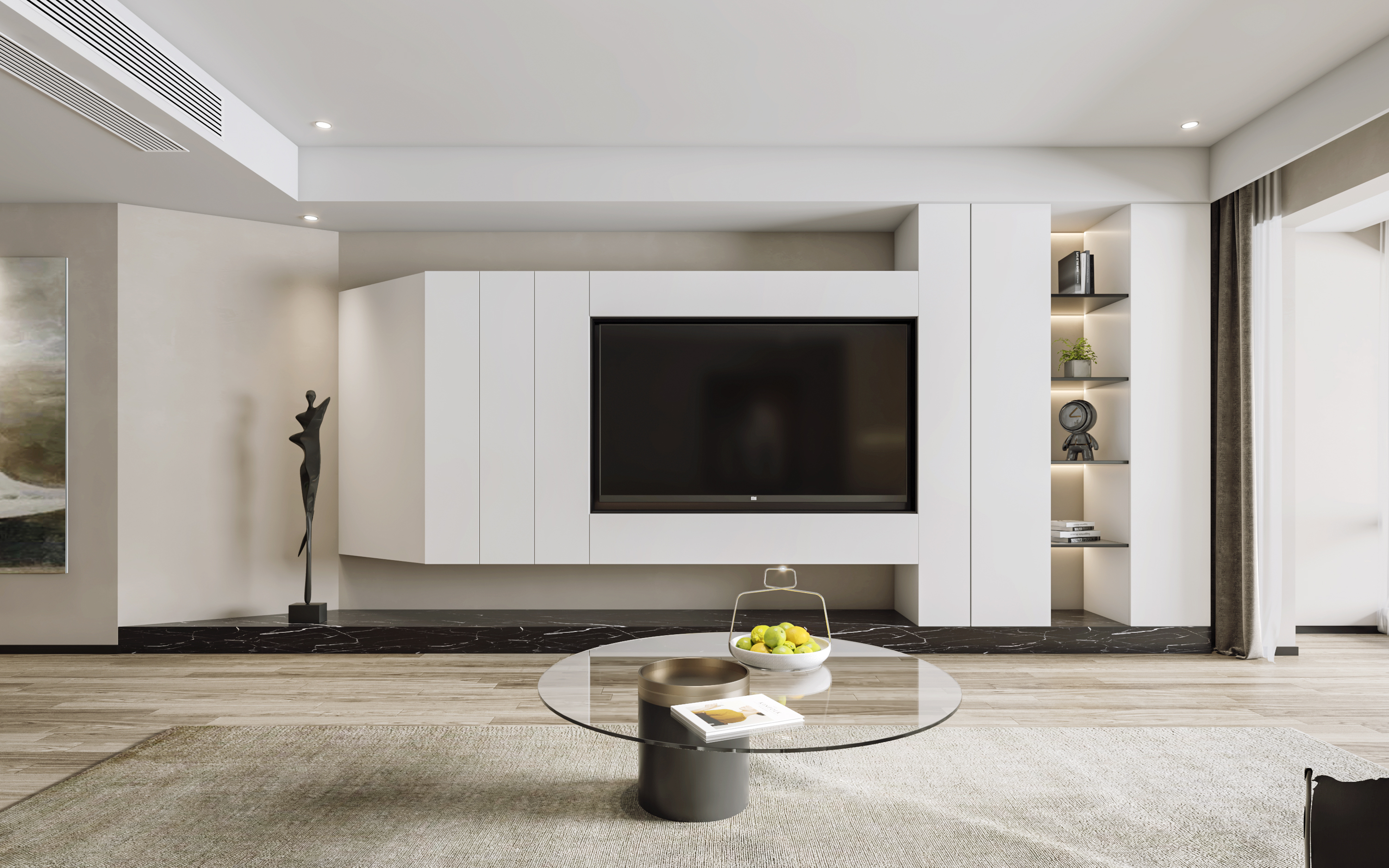 简约而不简单 | Vray 两套现代室内设计案例解读-2