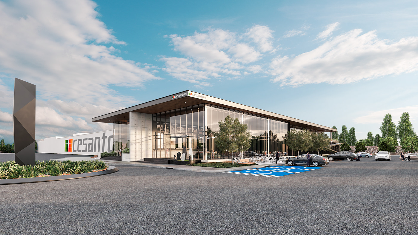 Cesantoni 墨西哥办公空间设计-0