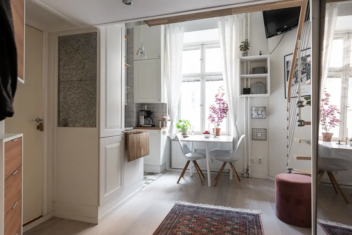 16 平米完美小窝，麻雀虽小五脏俱全-4