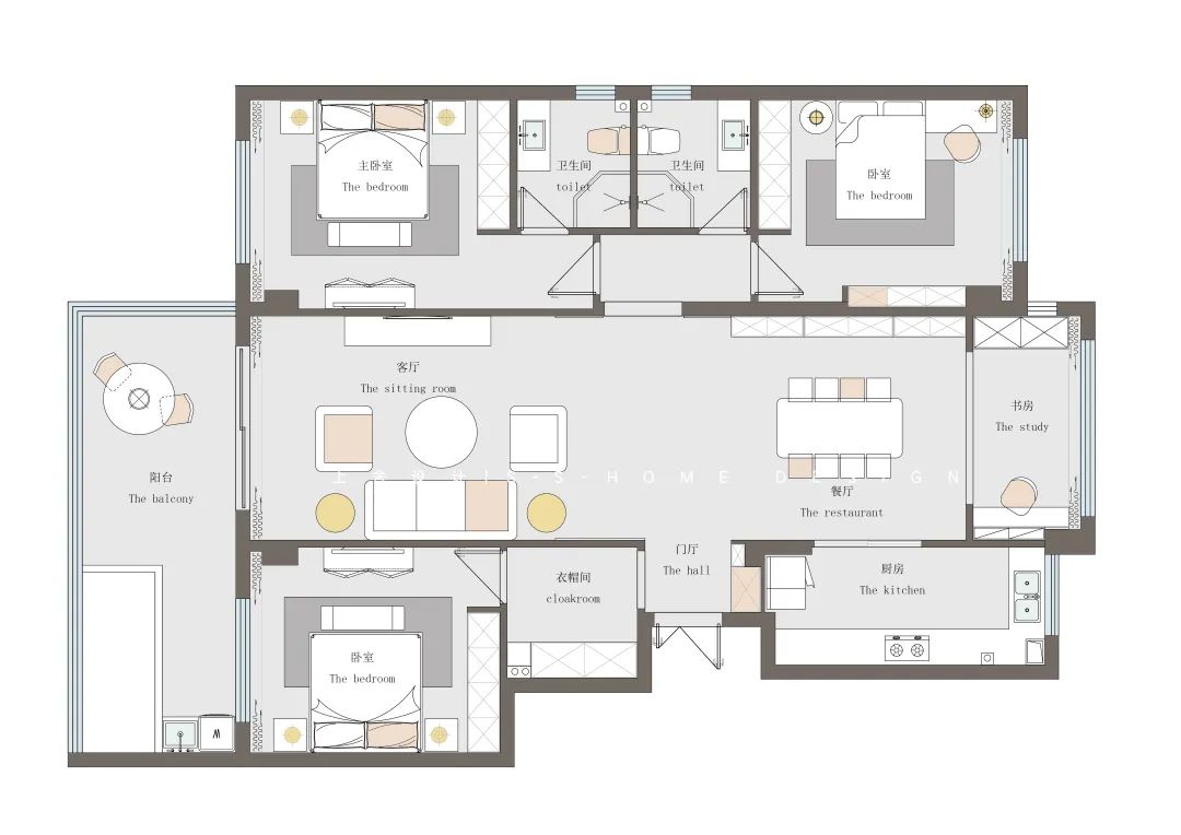 阳光栖谷翡翠园轻奢美宅设计丨上舍设计-3