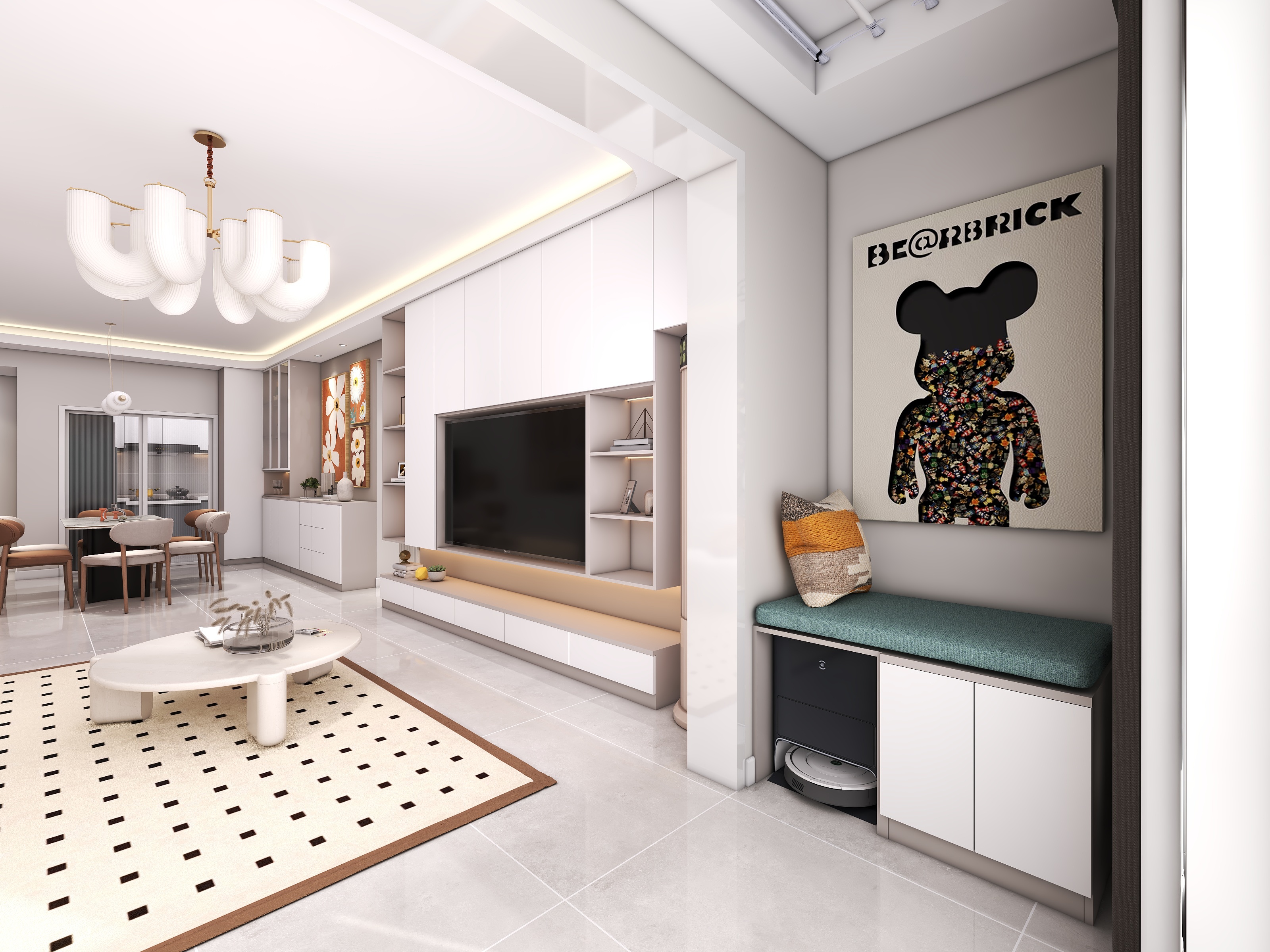 四川成都格兰玺城（113平方现代简约三居室）-28