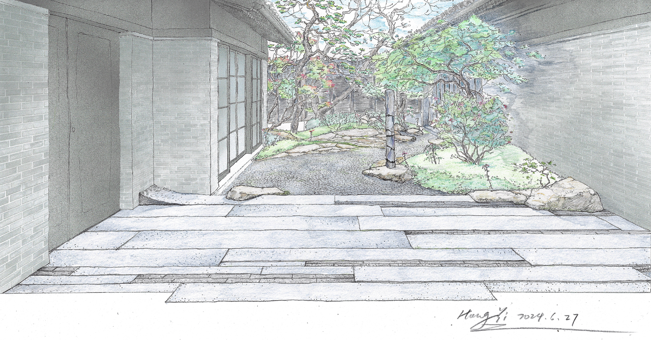 悉昙酒店部分庭院及公区设计丨丈山造园设计事务所-55