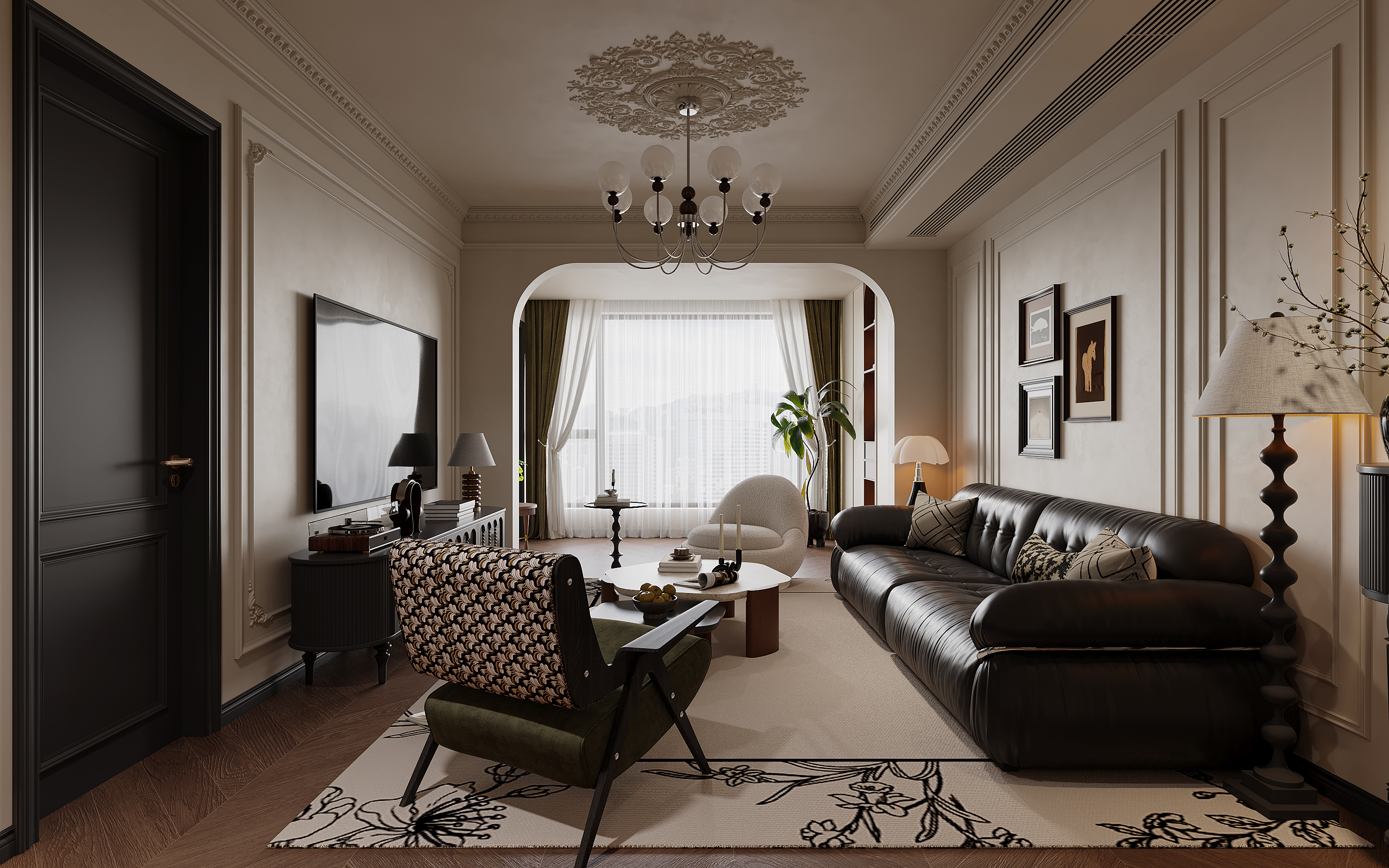 近期渲染｜法式复古-6