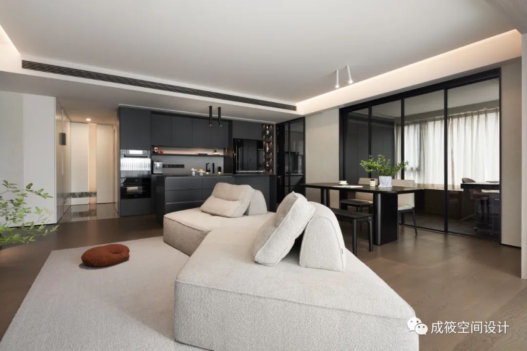 上海 160㎡高级灰黑宅丨中国上海丨成筱设计-14