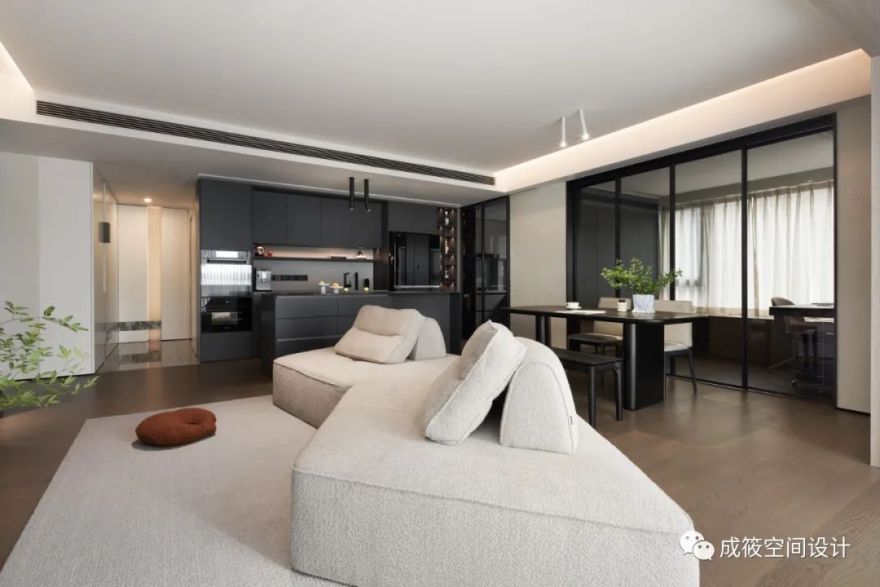 上海 160㎡高级灰黑宅丨中国上海丨成筱设计-14