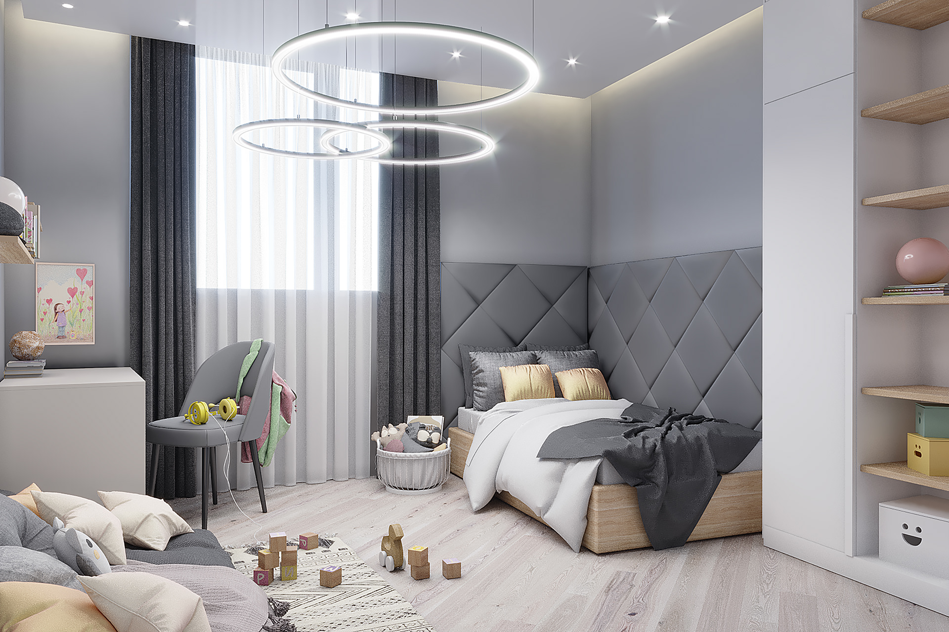 RIVER PARK 现代经典室内设计丨乌克兰丨air_studio_-15