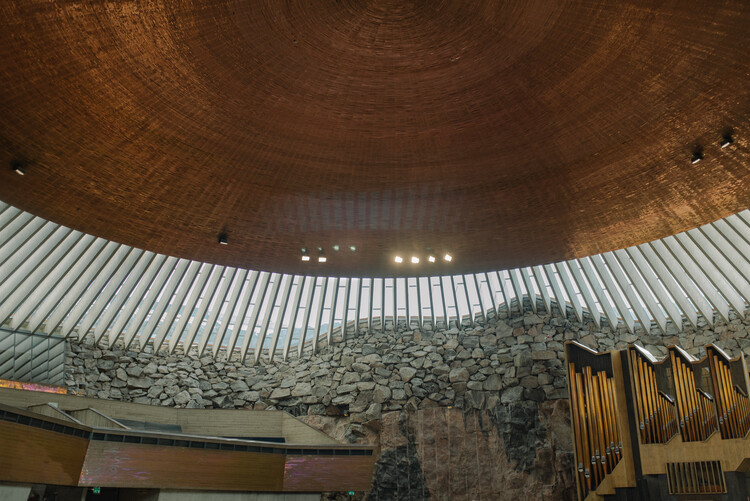 赫尔辛基 Temppeliaukio 教堂丨芬兰赫尔辛基丨Timo 和 Tuomo Suomalainen 兄弟-13