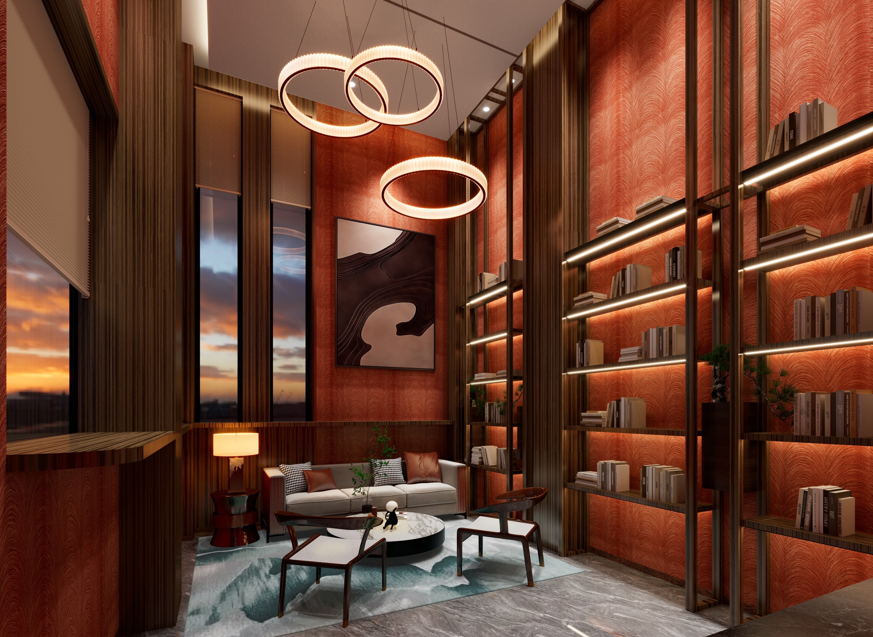 广东江门北新区博学名苑示范区装修设计丨中国江门-9