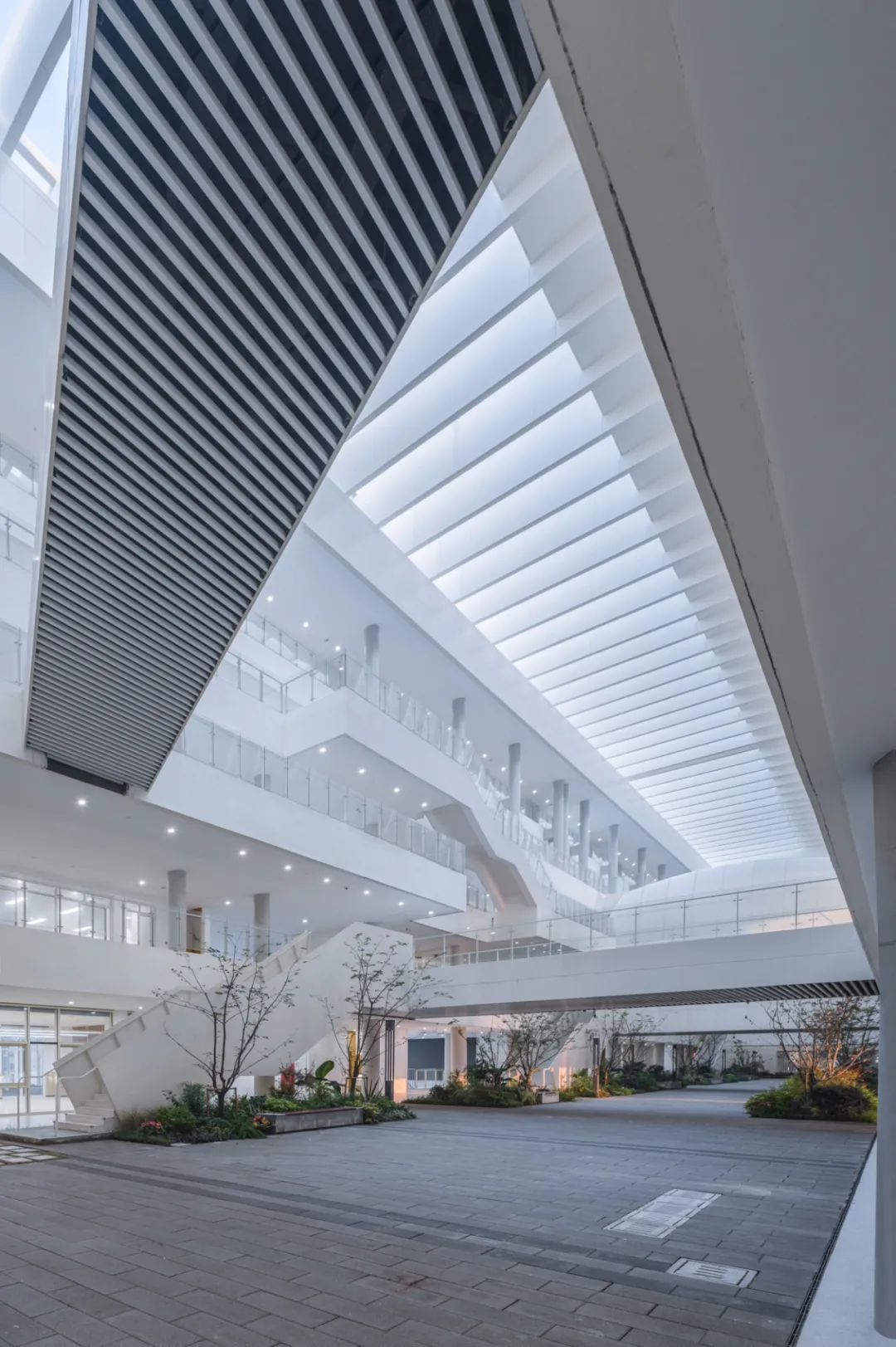 体块丰富的教学综合体：上海世外教育附属相城高新区实验小学-38