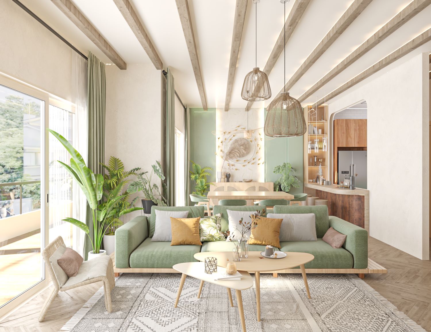 Interior design project | villa in New Mansoura-12