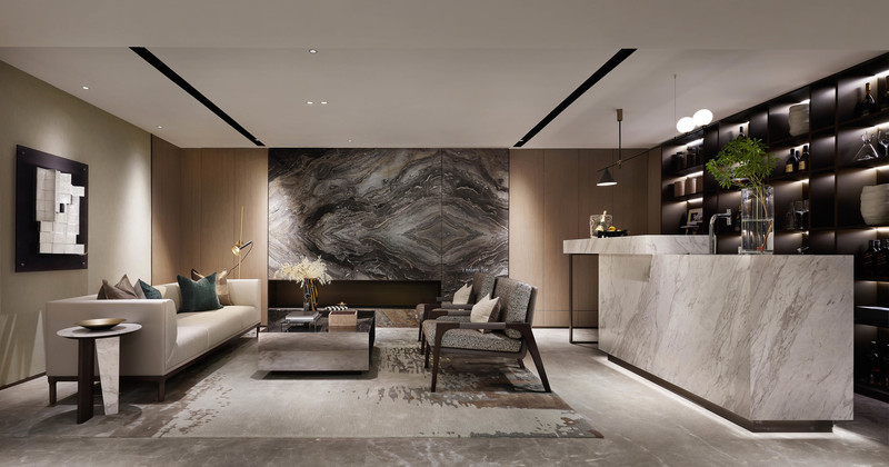 广州合景朗云花园别墅 | 山水之间的现代东方诗意-21