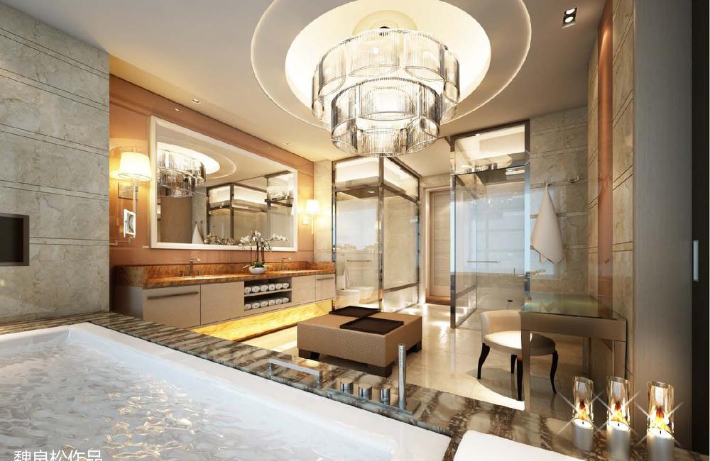 广东五星酒店餐饮客房区域设计概念解析-8