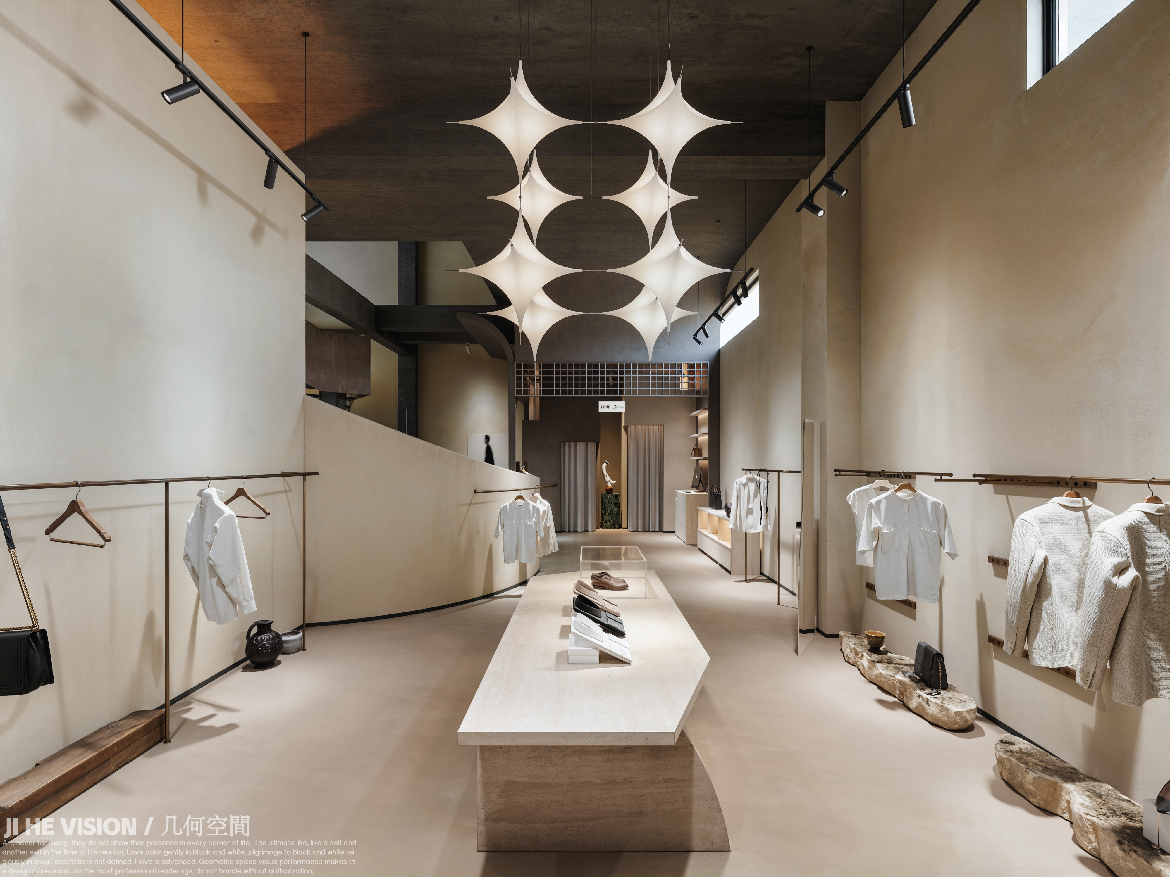 几何空间视觉表现 | 颖畔Salan融合店-9