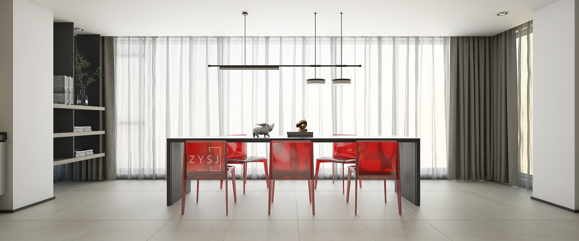 九樾府 B 宅精装房，纵逸新作引领设计潮流-4