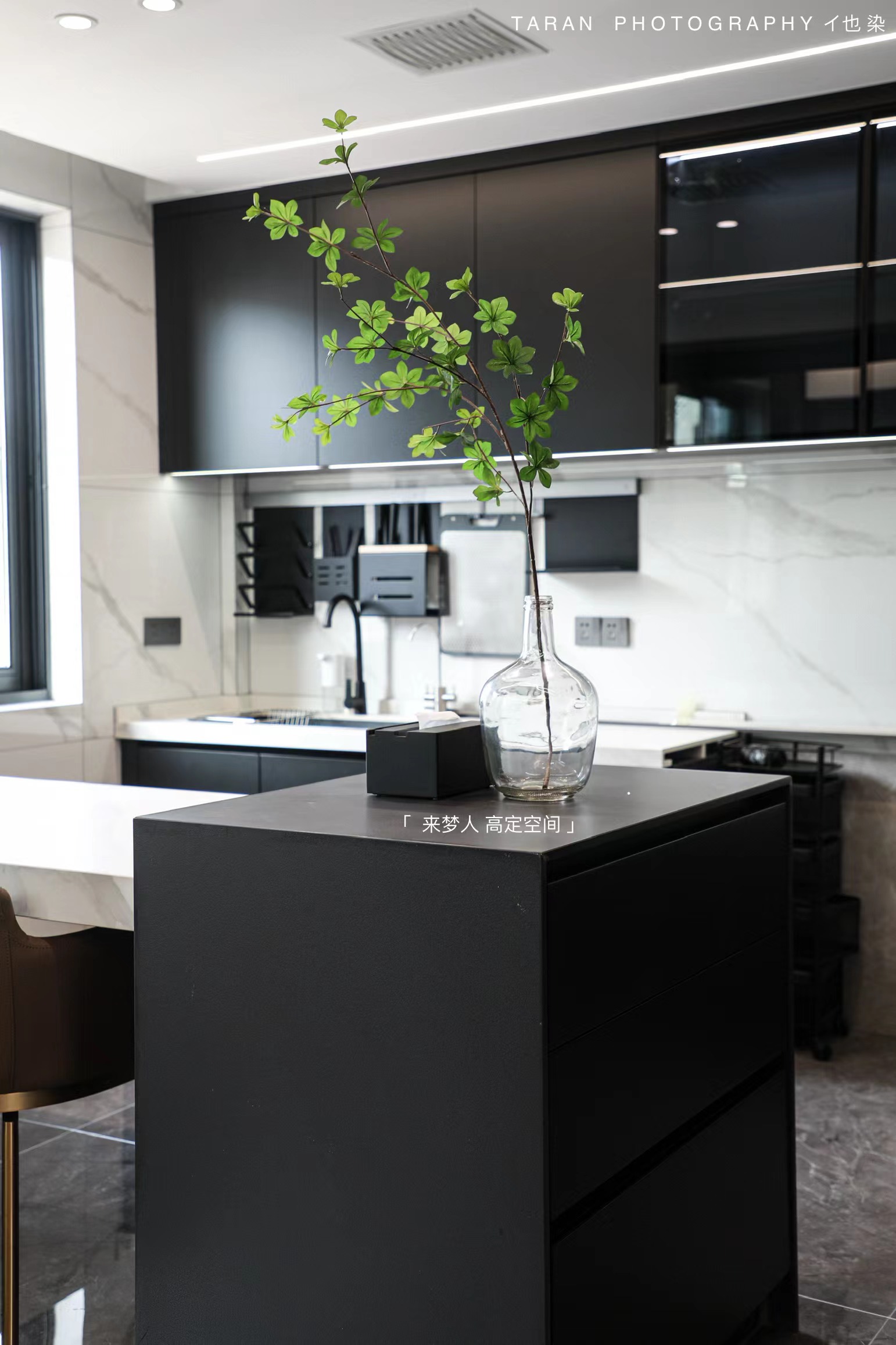 心中的那片黑白灰丨来梦人高定空间-15