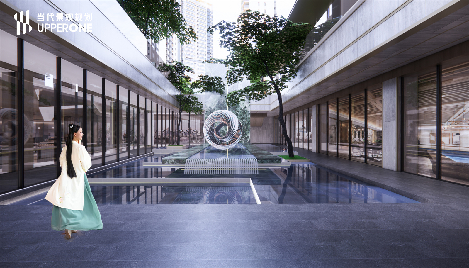 广西北投时代·峯范下沉区及架空层景观设计-3