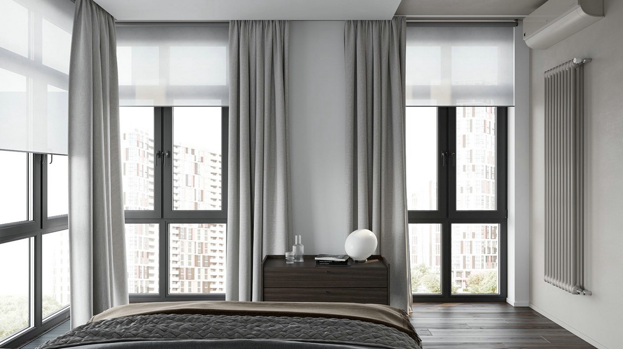 100平米 乌克兰基辅简约风空间设计-9